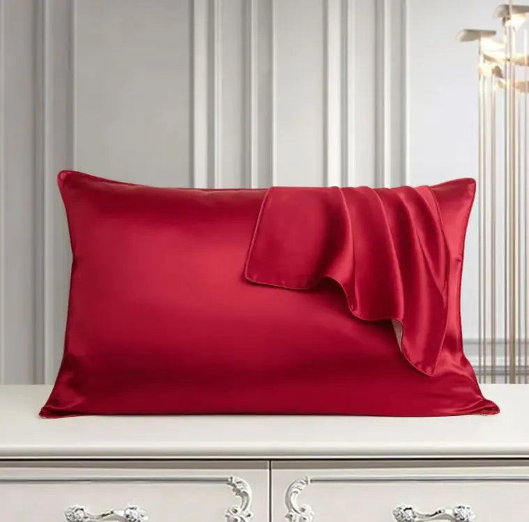 Anti acne and hair breakage silk pillow