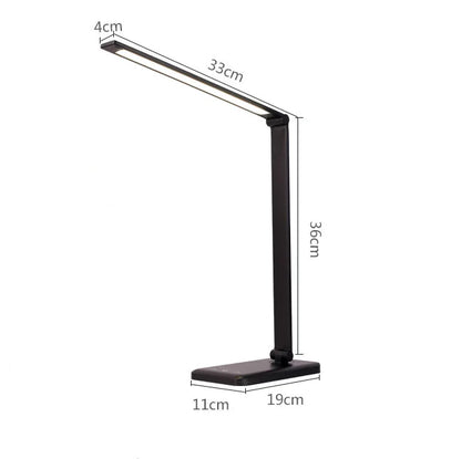 Eye-Caring Wireless Charging Touch LED Desk Lamp