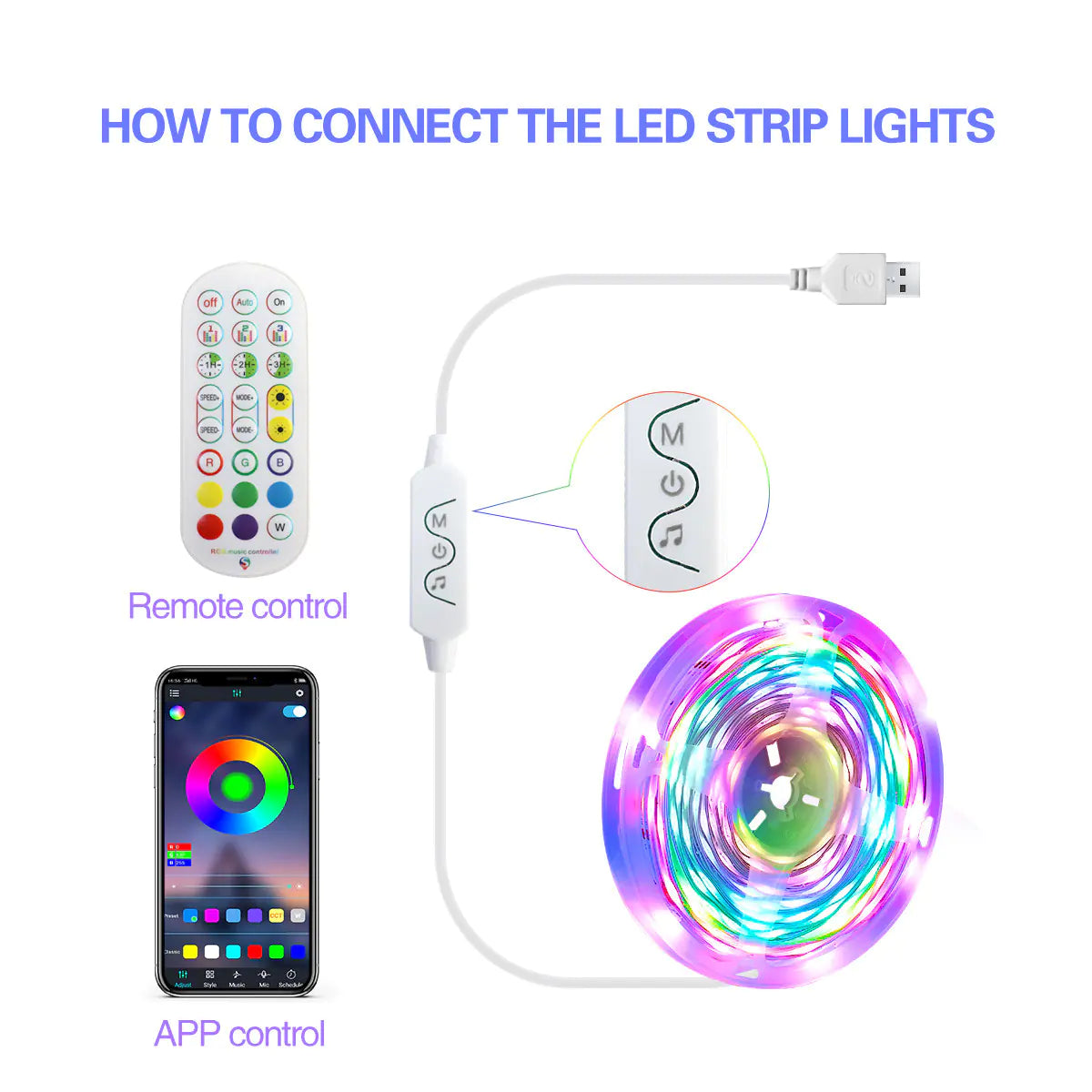 Smart led lights