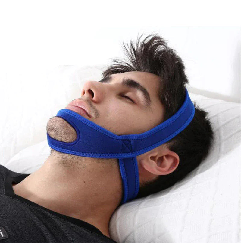 Anti doubble chin and snorring strap