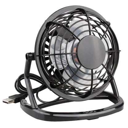 Portable USB Mini Desktop Fan with 180° Rotation