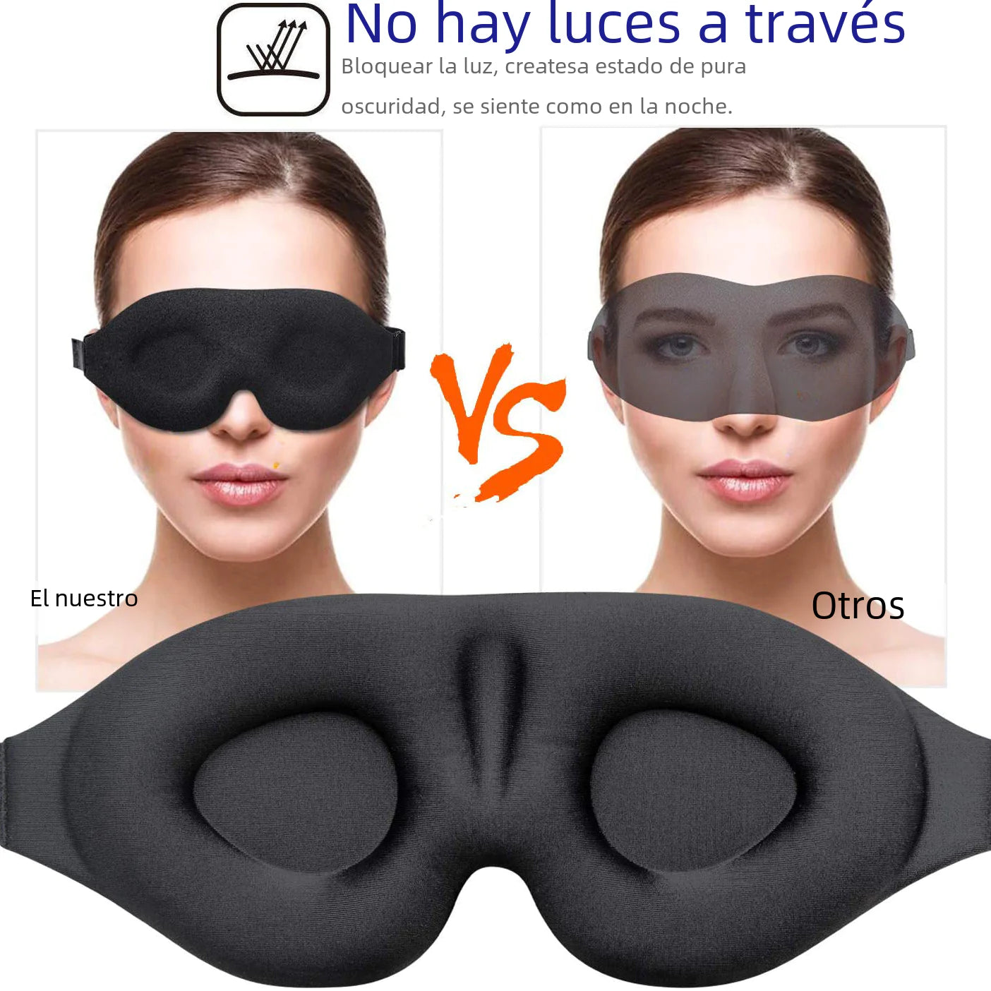 Black Sleep Mask