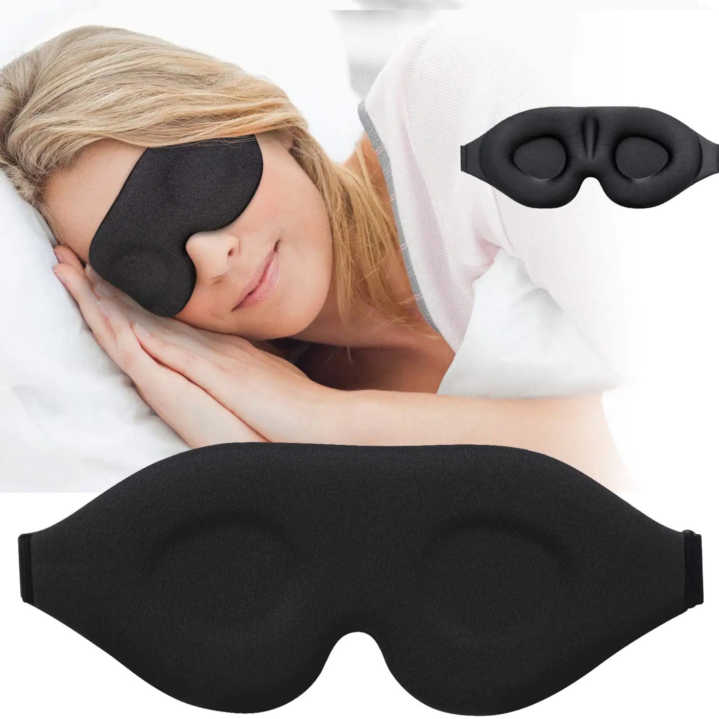 Black Sleep Mask
