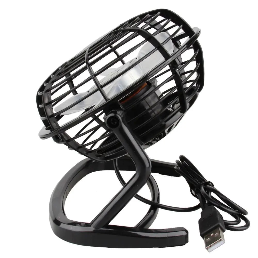 Portable USB Mini Desktop Fan with 180° Rotation